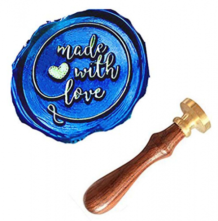 Sigiliu ceara Made with love invitatie botez nunta [1]