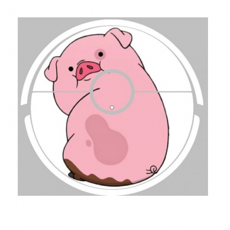 Diverse - Sticker Porc Roz pentru Xiaomi Roborock S50 S51 Gen2
