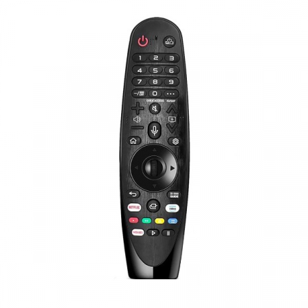 Diverse - Telecomanda compatibil LG Magic Remote MR20GA, Functie Vocala, Asociere Simpla si Buton de Aplicatie pentru Netflix si Prime Video, Neagra, PHN Mag, Negru