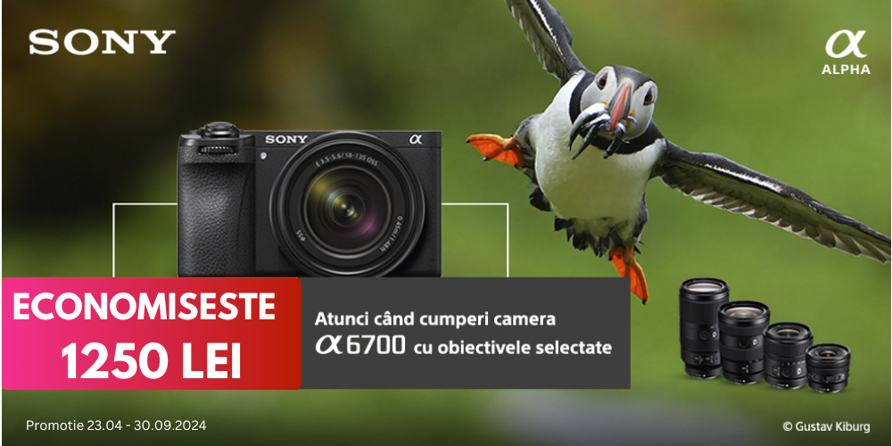 Campania Sony A6700 Cumpara Impreuna