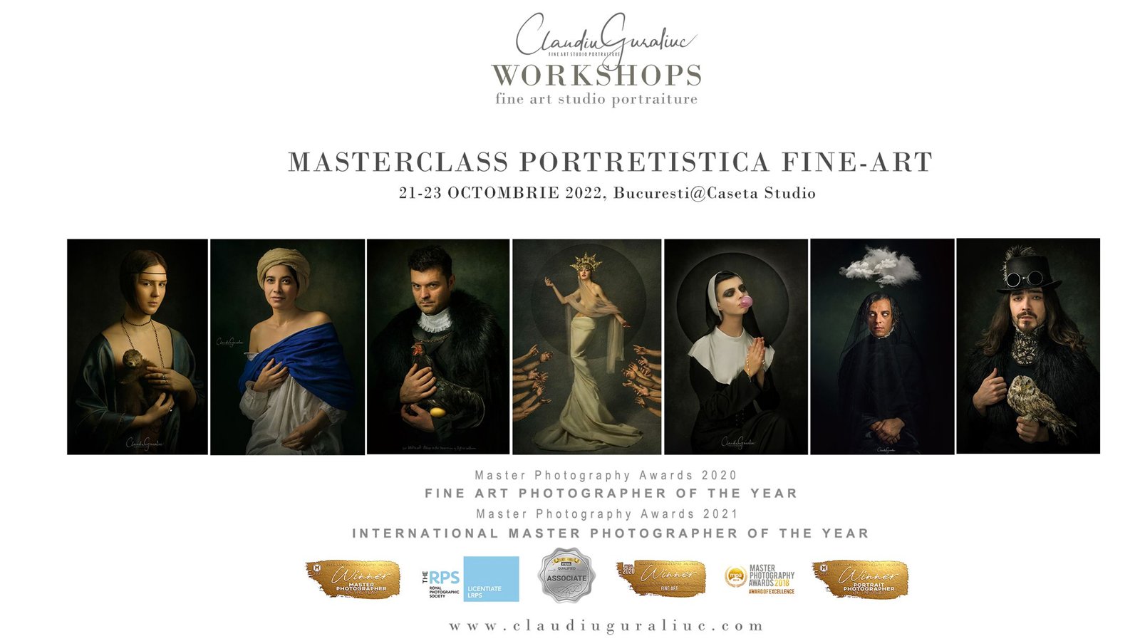Masterclass de Portretistica Fine Art - concept si prezentare
