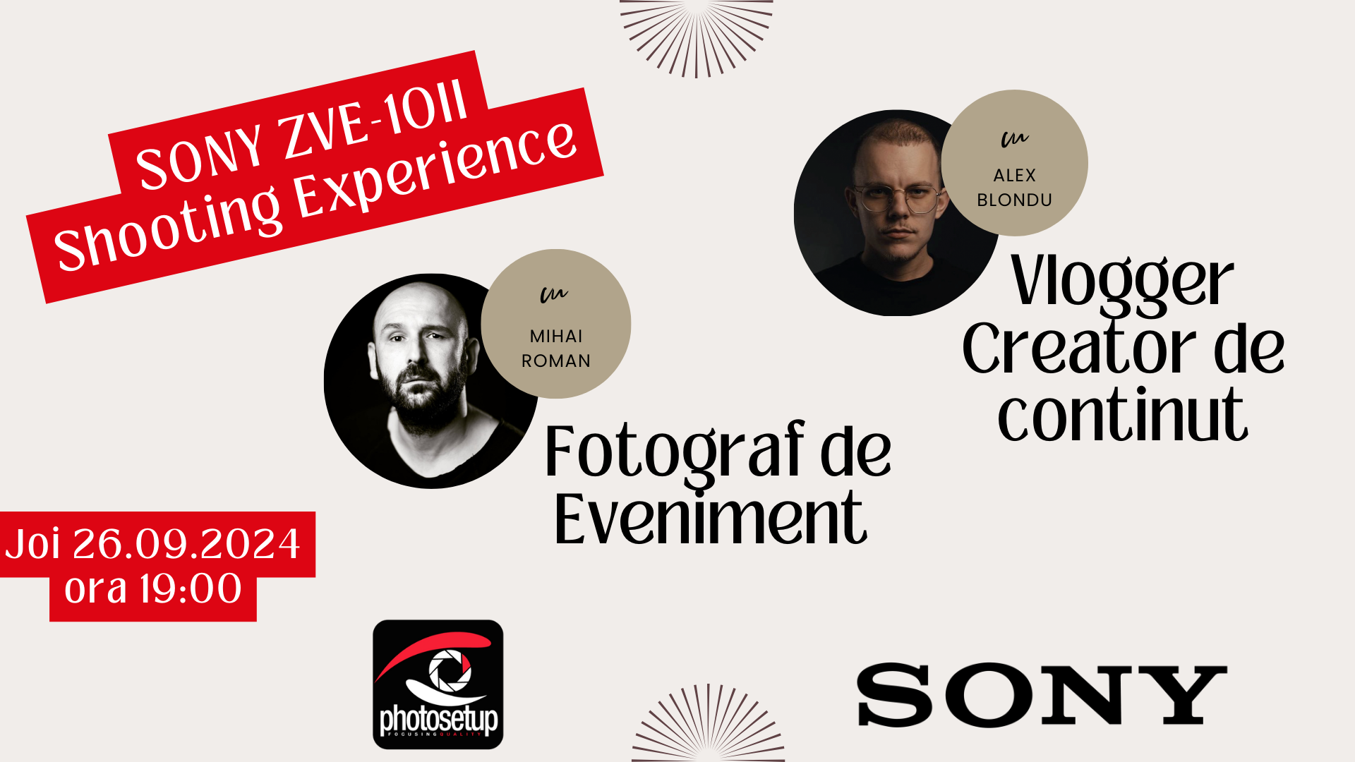 Eveniment: Sony ZV-E10 II Shooting Experience