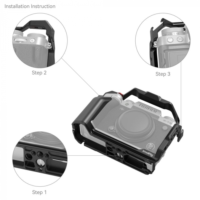 SmallRig Cage multifunctional pentru FUJIFILM X-T5 4135 [8]