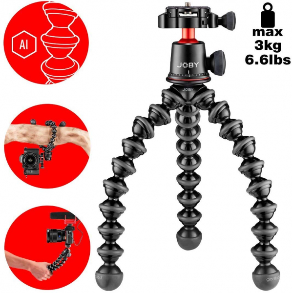 Joby Gorilla pod 3K PRO Minitrepied flexibil cu QR [6]