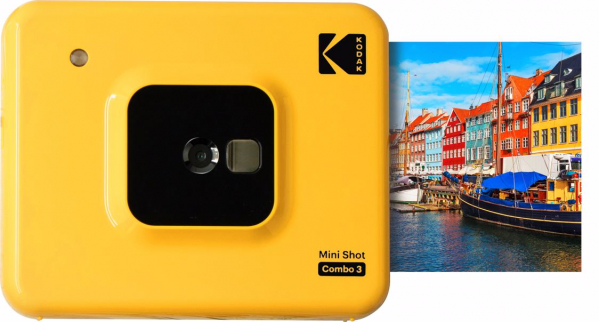 Pachet Kodak MiniShot COMBO 3 Camera foto Instant si imprimanta cu set hartie