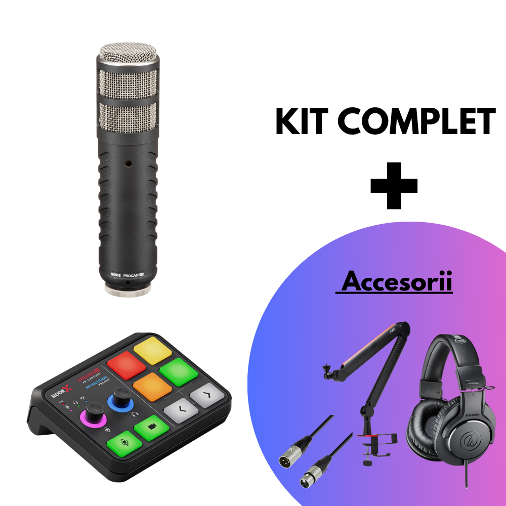 Kit Streamer Pro: Rode Procaster + Streamer X [1]