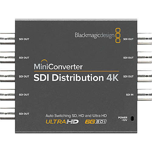 Intention childhood insert Blackmagic Design Mini Convertor SDI Distributie 4K