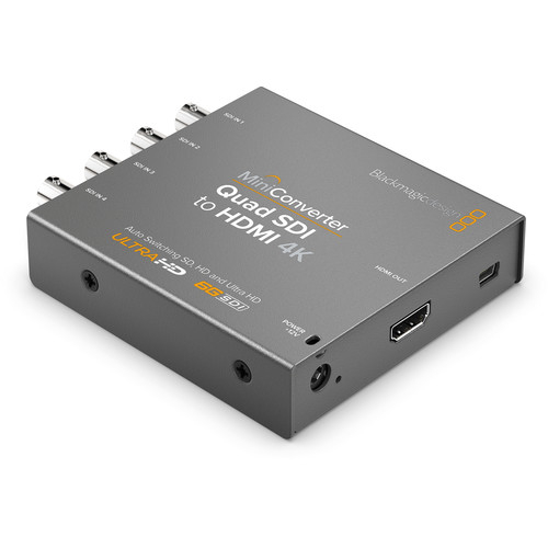 Blackmagic Design Mini Convertor Quad SDI la HDMI 4K