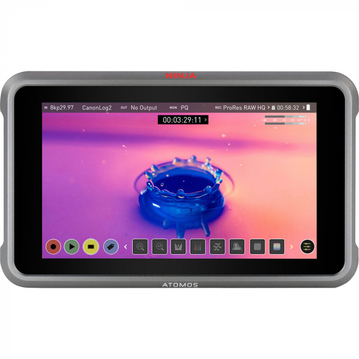 Atomos Ninja V+ 5inch 8K HDMI H.265 Raw Recording Monitor Atomos imagine 2022 3foto.ro