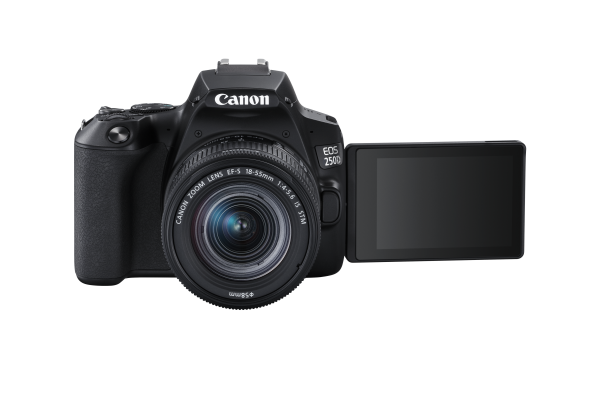 Canon EOS 250D Aparat Foto DSLR Kit cu Obiectiv EF-S 18-55mm IS STM Negru [4]