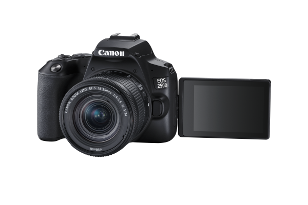 Canon EOS 250D Aparat Foto DSLR Kit cu Obiectiv EF-S 18-55mm IS STM Negru [2]