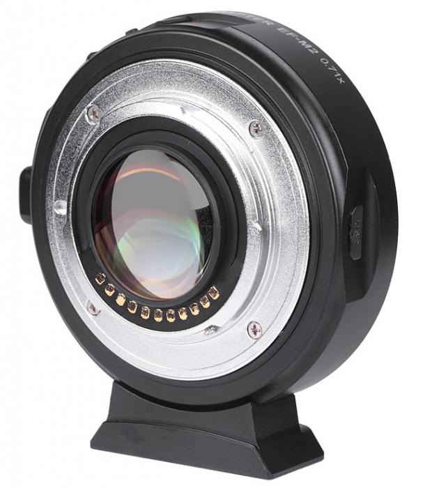 Viltrox EF-M2 II 0.71x SpeedBooster Adaptor Canon EF-Mount la MFT [2]