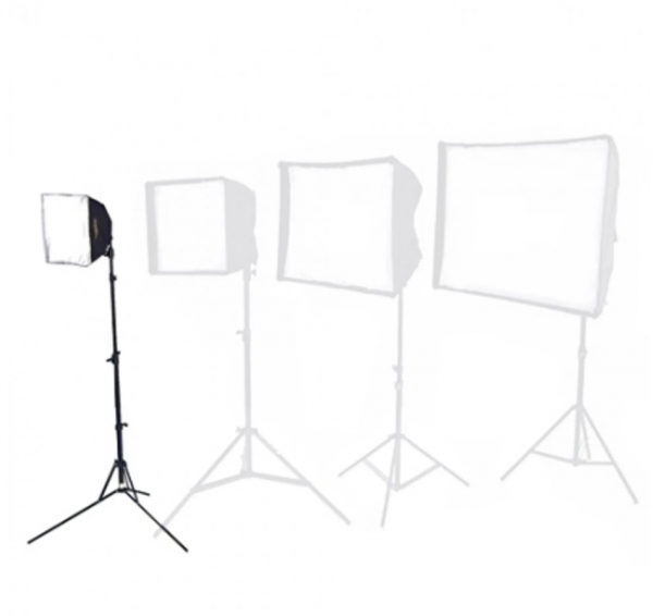 Dedolight Set 3 Lumini LED cu alimentare 220V [4]