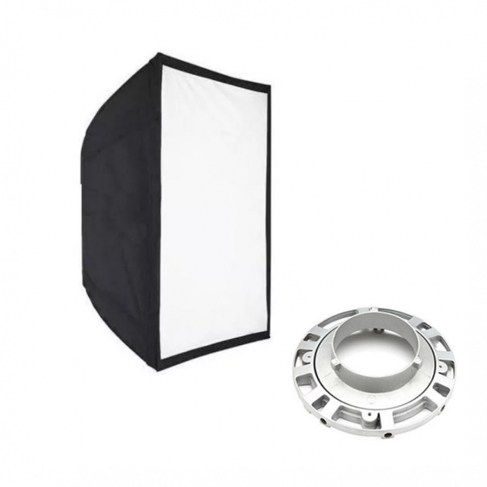 Softbox 60x90cm cu grid montura Bowens [2]