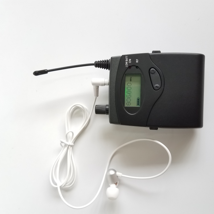 Sistem profesional de monitorizare audio wireless in-ear cu 4 canale [4]