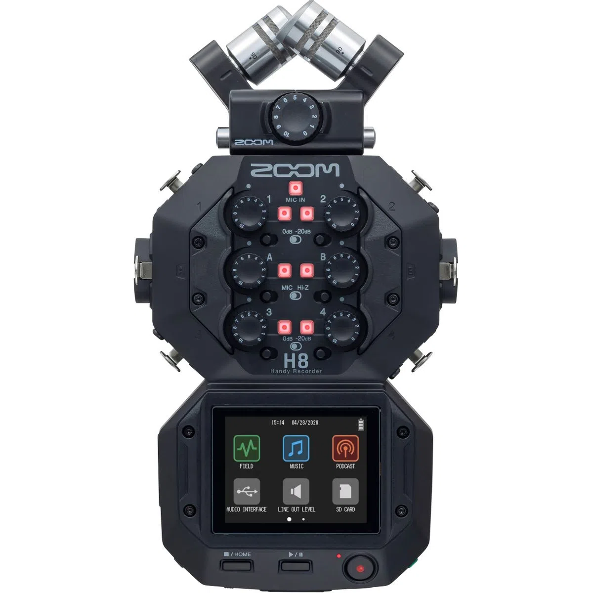 ZOOM H8 Recorder Audio XLR 12 Canale cu interfata touchscreen [2]