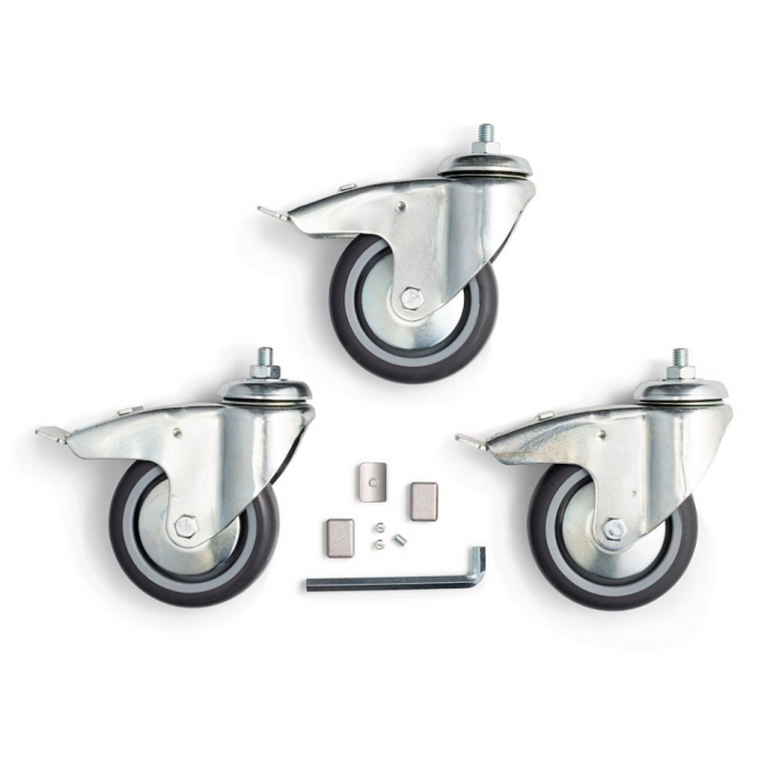 Manfrotto  set roti 100mm cu frane [1]