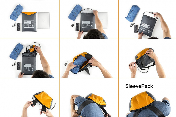 Lowepro SleevePack 13 Albastru/Gri rucsac pliabil [3]