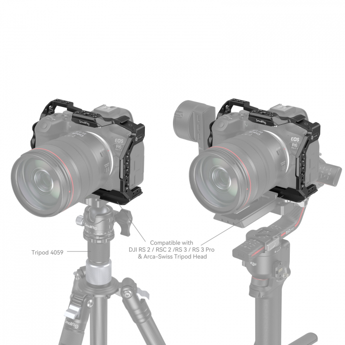 SmallRig 4159 cage pentru Canon EOS R6 Mark II [9]