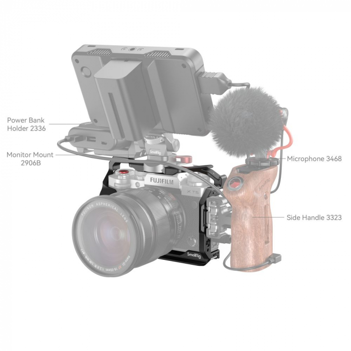 SmallRig Cage multifunctional pentru FUJIFILM X-T5 4135 [5]
