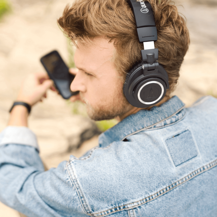Audio-Technica ATH-M50xBT2 Casti bluetooth noise canceling [7]