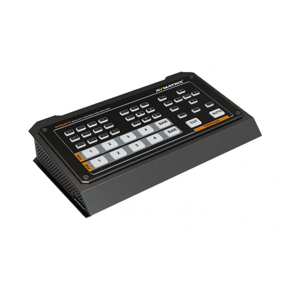 AVMATRIX Mixer Video HVS0401E, Micro 4 canale HDMI/DP, functie de streaming si inregistrare [4]