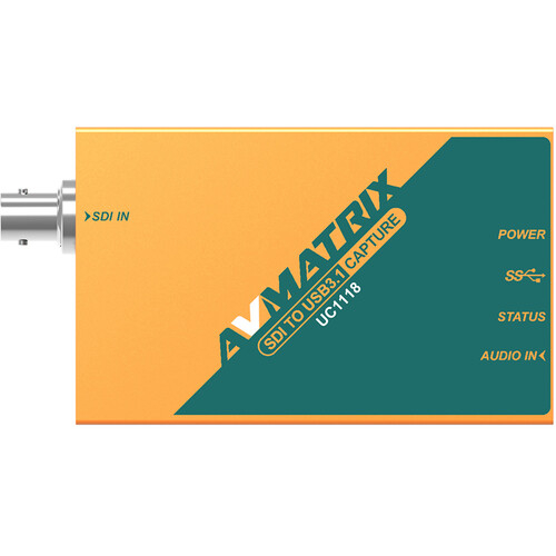 AVMATRIX UC1118 Placa de captura SDI la USB 3.1 Type-C [2]