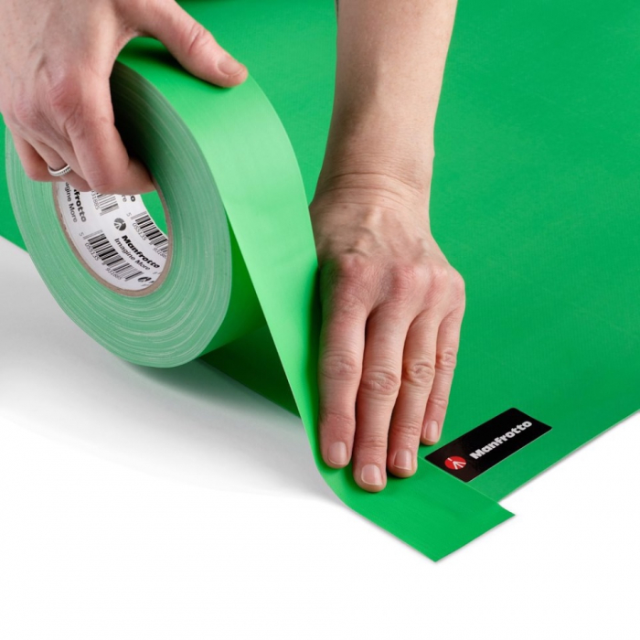 Manfrotto Chroma Key Green Banda Gaffer 50mm x 50m [2]