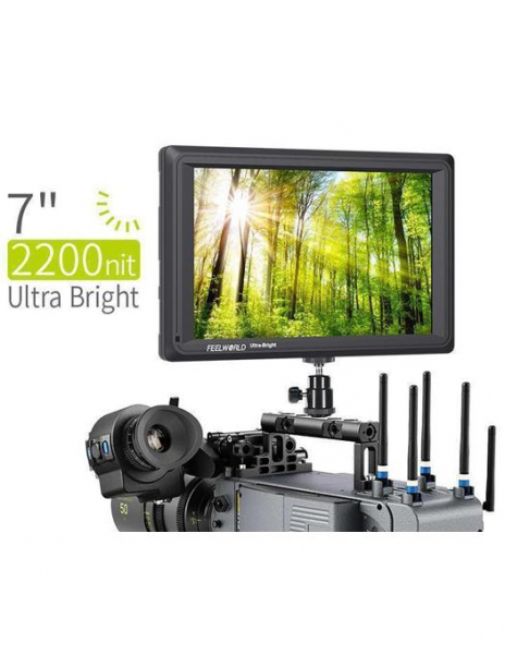FeelWorld Monitor video 7 Ultra Bright 1920x1200 4K SDI HDMI