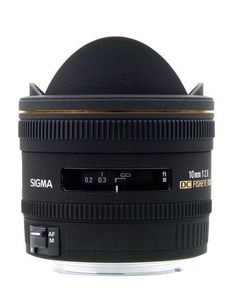 Sigma 10mm f 2.8 EX DC Fisheye-Nikon