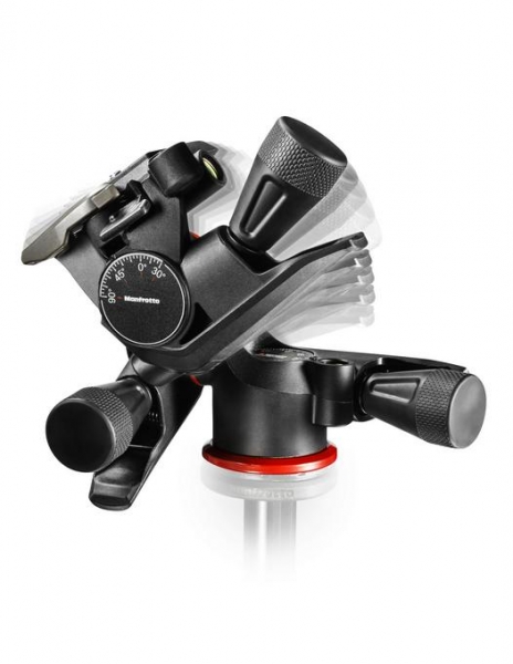 Manfrotto XPRO Cap trepied foto micrometric cu roti dintate [2]