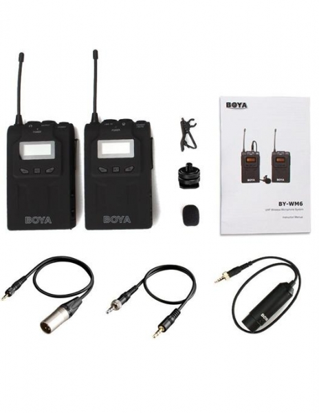 Boya BY-WM8 Pro K1 Kit lavaliera wireless UHF [6]