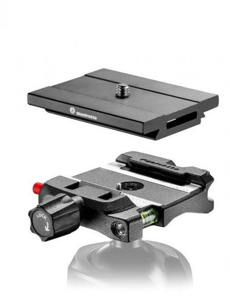 Manfrotto XPRO cap trepied foto bila cu placuta rapida Top Lock. [3]
