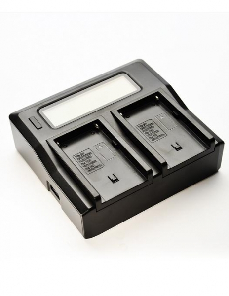 Digital Power Incarcator dual LCD compatibil Acumulator JVC - SSL-JVC50/70DP [2]