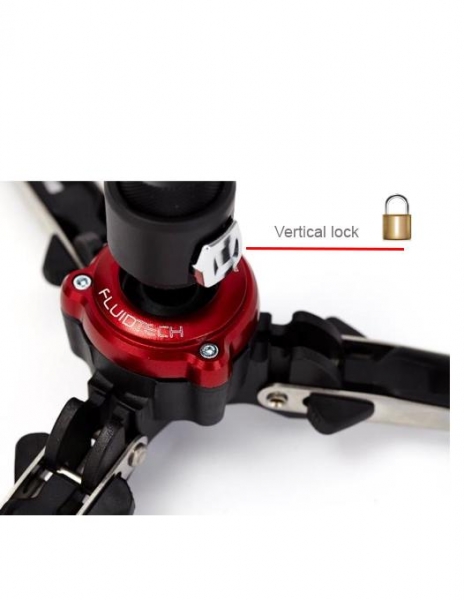 Manfrotto MVMXPROA5 Monopied video fluid [3]