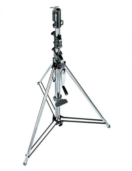 Manfrotto Black Steel Wind Up Stand 087NWB [1]
