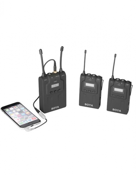 Boya BY-WM8 PRO K2 lavaliera dubla wireless [2]