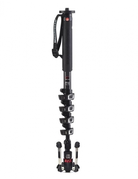 Manfrotto MVMXPROC5 Monopied video fluid carbon [2]