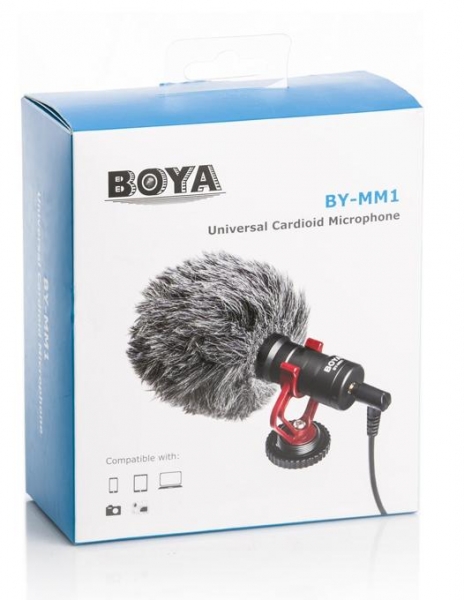 Boya BY-MM1 Microfon pentru camere foto si smartphone [5]