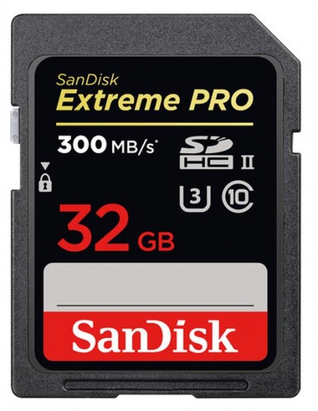 SanDisk Extreme Pro Card memorie SDHC 32GB UHS-II 300MB s