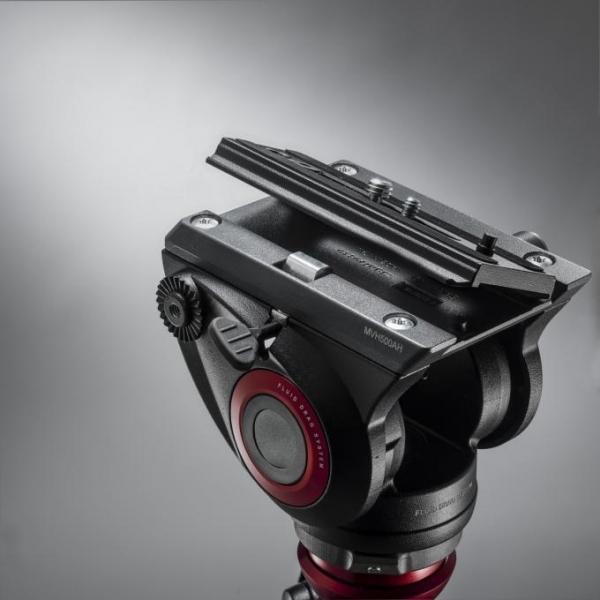 Manfrotto MVH500AH cap trepied video [5]