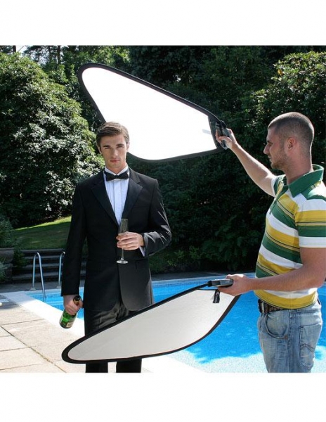 Lastolite Trigrip Reflector Large Gold/White 120 cm [4]