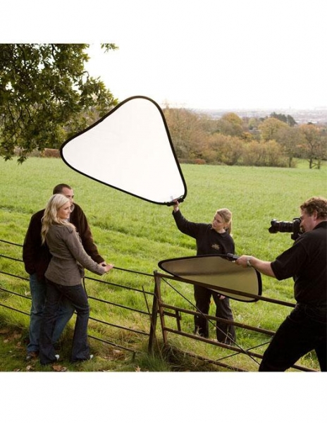 Lastolite Trigrip Reflector Large Gold/White 120 cm [3]