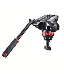 Manfrotto MVH502A,546GB kit trepied video fluid cu spreader de podea [3]