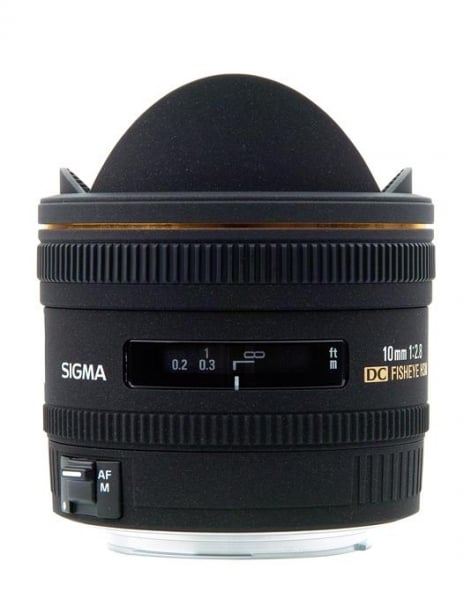 Sigma 10mm f 2.8 EX DC Fisheye-Canon