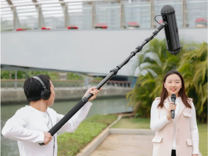 Boompole telescopic din fibra de carbon 5m [4]