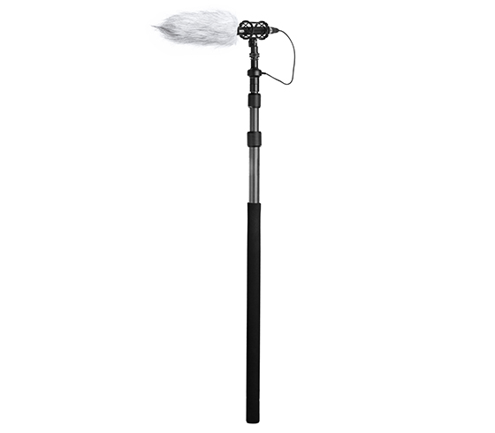 Boya boompole din fibra de carbon cu cablu XLR intern [4]