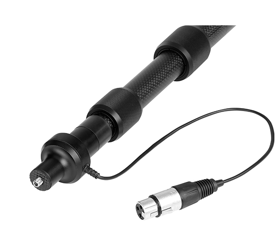 Boya boompole din fibra de carbon cu cablu XLR intern [2]