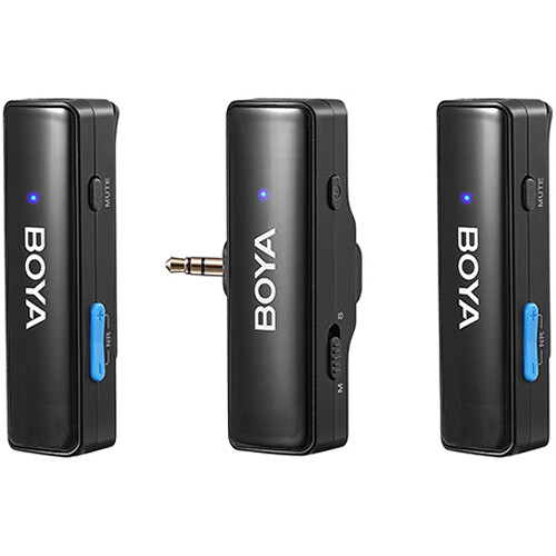 Boya BoyaLink Sistem de Microfon Wireless dublu cu adaptor (2.4gHz) [5]