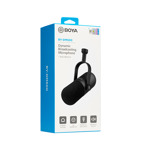 Boya BY-DM500 microfon dinamic de broadcasting/podcast [5]